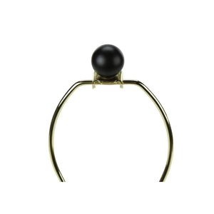 I 9643 - Luminaire, Ensemble De 2, 24"H, Lampe De Table, Métal Noir, Abat-jour Ivoire / Crème, Contemporain - Simple Boutique