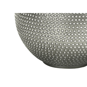 I 9653 - Luminaire, 19"H, Lampe De Table, Résine Grise, Abat-jour Ivoire / Crème, Moderne - Simple Boutique