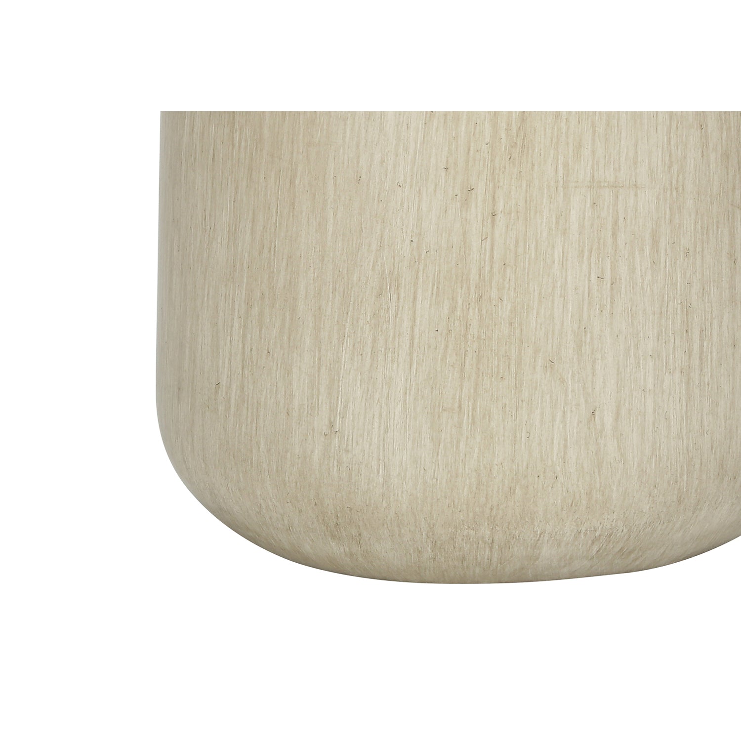 I 9702 - Luminaire, 24"H, Lampe De Table, Béton Beige, Abat-jour Ivoire / Crème, Contemporain - Simple Boutique