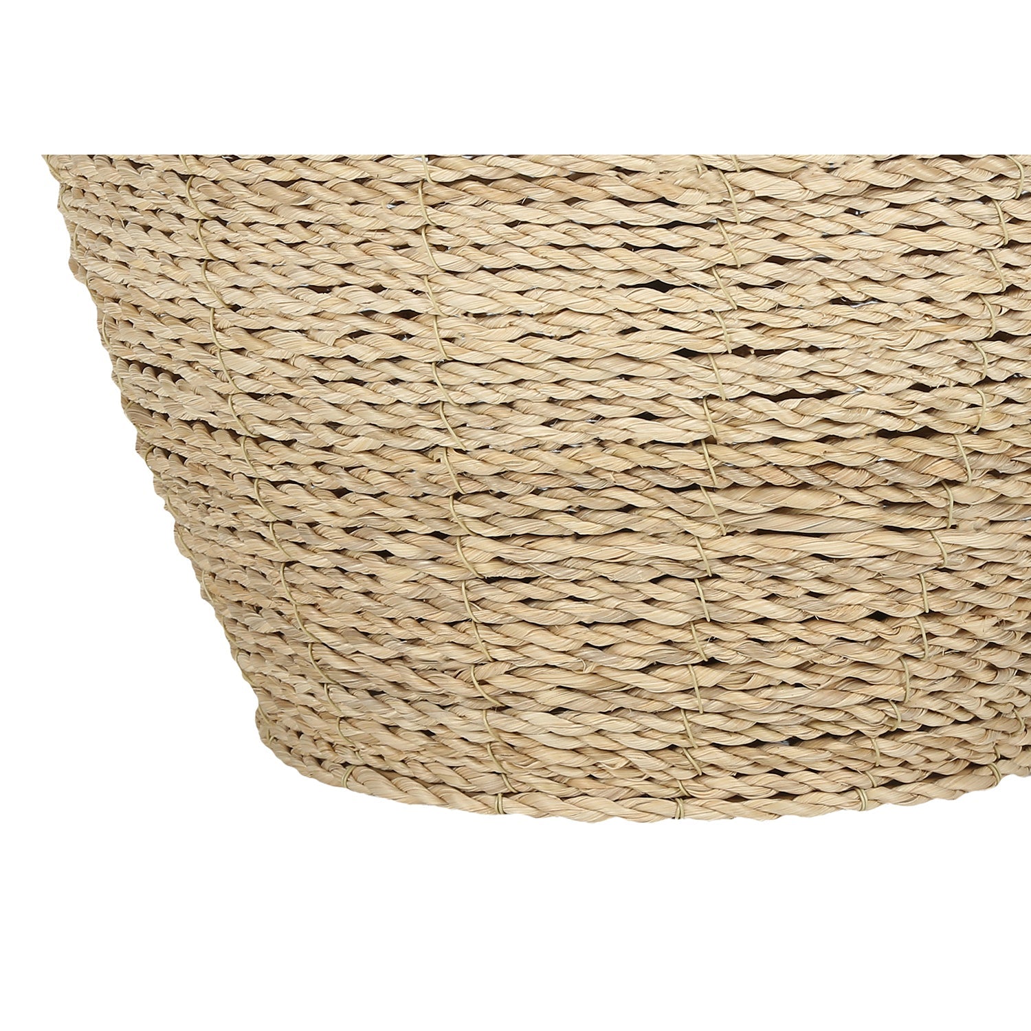I 9713 - Luminaire, 25"H, Lampe De Table, Rotin, Abat-jour Beige, Transitionnel - Simple Boutique