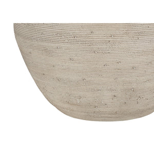 I 9714 - Luminaire, 25"H, Lampe De Table, Béton Créme, Abat-jour Beige, Contemporain - Simple Boutique