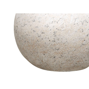 I 9717 - Luminaire, 20"H, Lampe De Table, Béton Gris, Abat-jour Ivoire / Crème, Contemporain - Simple Boutique