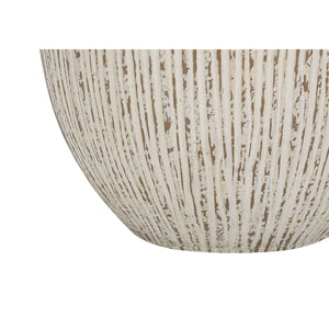 I 9719 - Luminaire, 26"H, Lampe De Table, Céramique Crème, Abat-jour Ivoire / Crème, Transitionnel - Simple Boutique