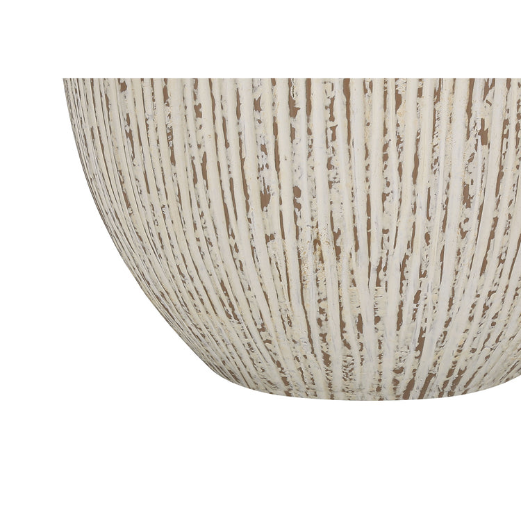 I 9719 - Luminaire, 26"H, Lampe De Table, Céramique Crème, Abat-jour Ivoire / Crème, Transitionnel - Simple Boutique
