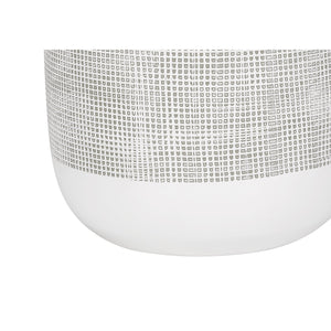 I 9725 - Luminaire, 27"H, Lampe De Table, Céramique Grise, Abat-jour Gris, Contemporain - Simple Boutique