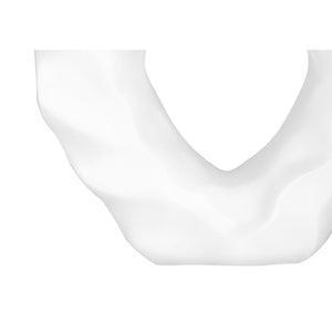 I 9727 - Luminaire, 25"H, Lampe De Table, Résine Créme, Abat-jour Ivoire / Crème, Moderne - Simple Boutique