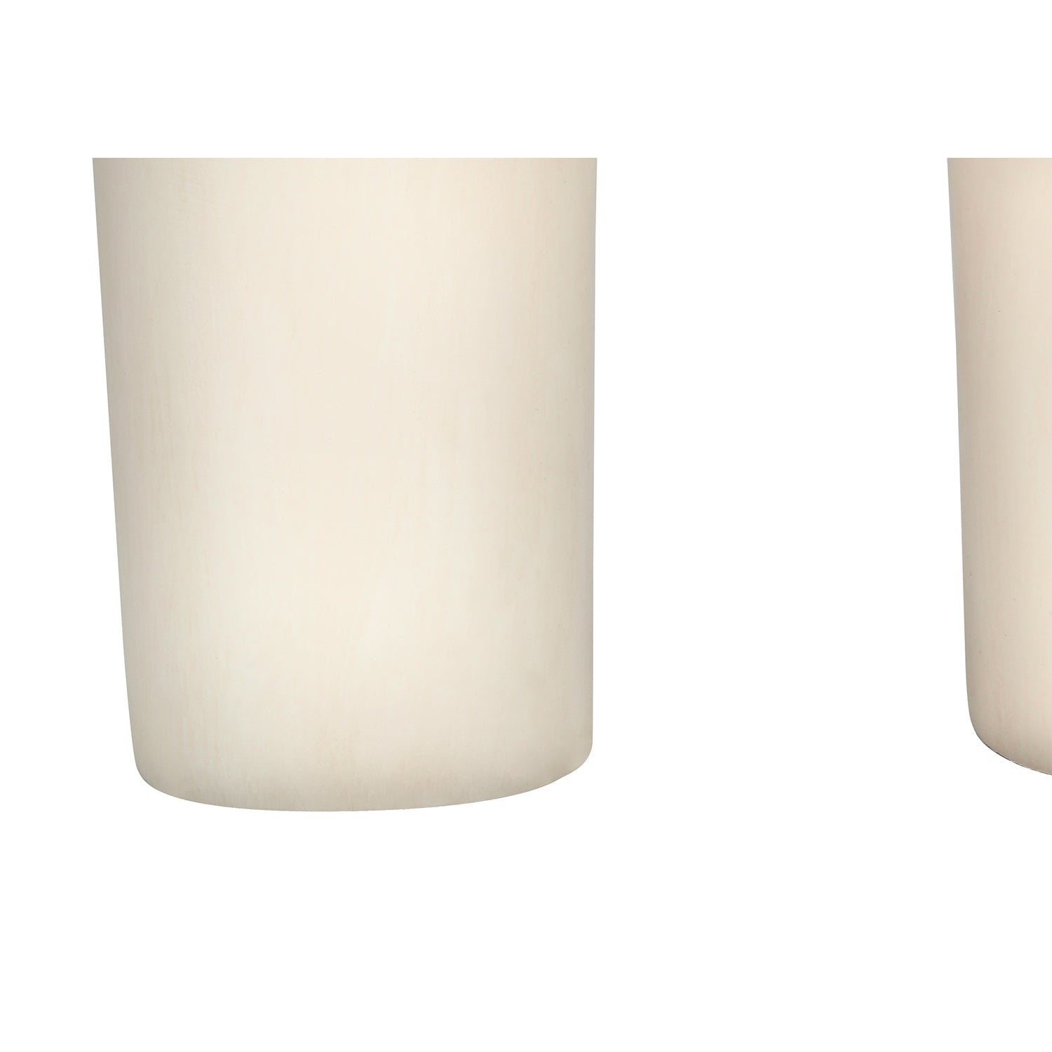 I 9728 - Luminaire, 25"H, Lampe De Table, Résine Créme, Abat-jour Beige., Moderne - Simple Boutique