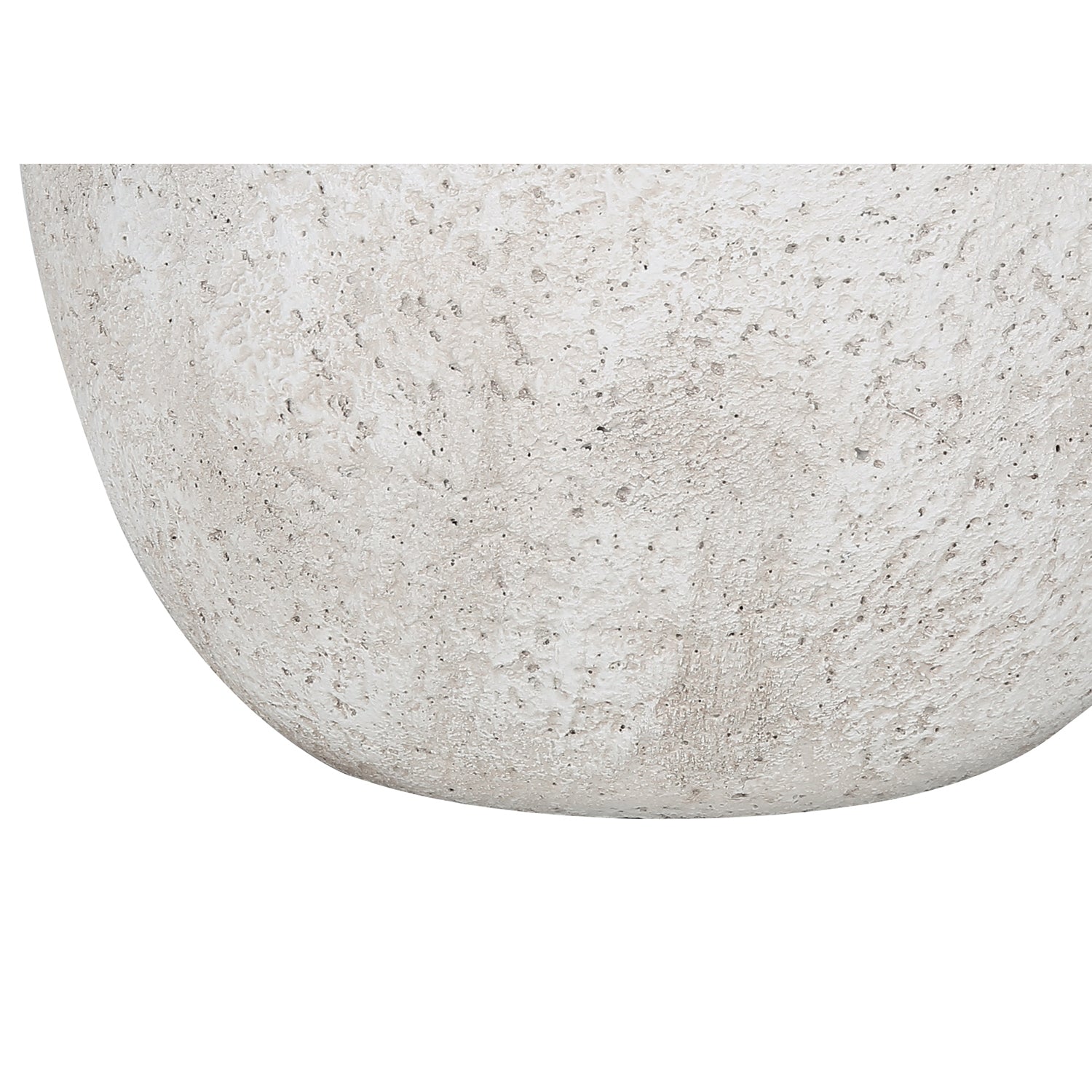 I 9729 - Luminaire, 20"H, Lampe De Table, Béton Créme, Abat-jour Ivoire / Crème, Moderne - Simple Boutique