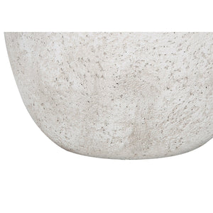I 9729 - Luminaire, 20"H, Lampe De Table, Béton Créme, Abat-jour Ivoire / Crème, Moderne - Simple Boutique