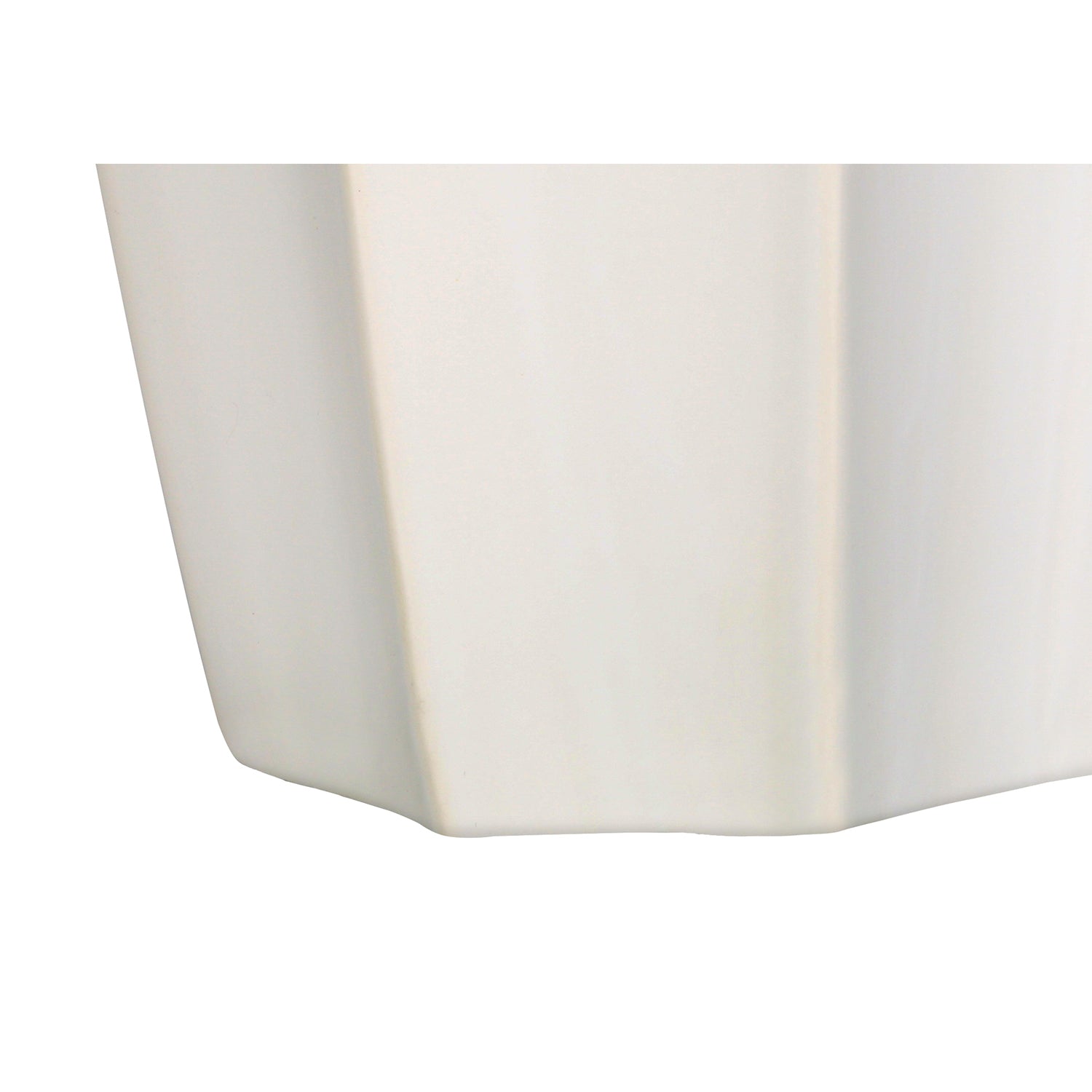 I 9731 - Luminaire, 27"H, Lampe De Table, Céramique Crème, Abat-jour Ivoire / Crème, Moderne - Simple Boutique