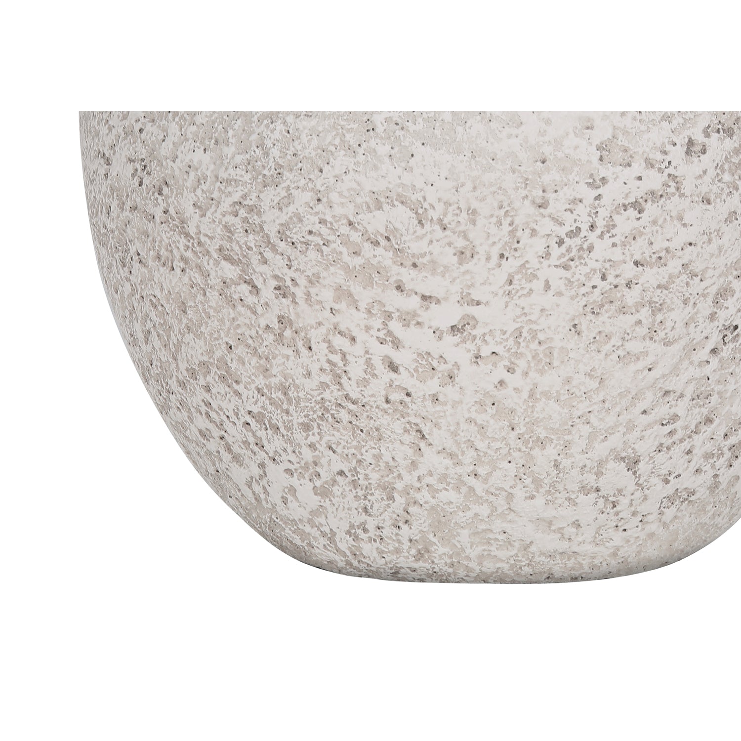 I 9732 - Luminaire, 22"H, Lampe De Table, Béton Créme, Abat-jour Ivoire / Crème, Moderne - Simple Boutique