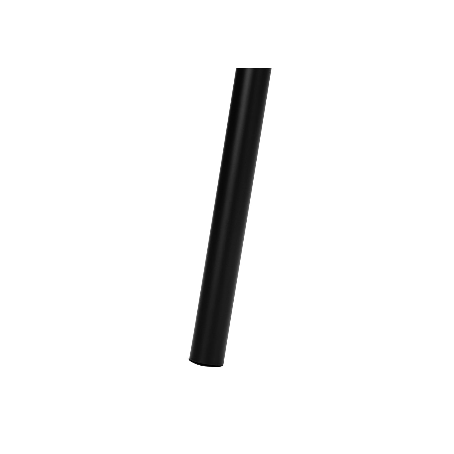 I 9735 - Luminaire, 63"H, Métal Noir, Abat-jour Ivoire / Crème, Contemporain - Simple Boutique