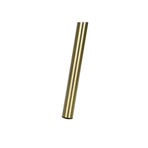 I 9736 - Luminaire, 63"H, Laiton, Abat-jour Ivoire / Crème, Contemporain - Simple Boutique