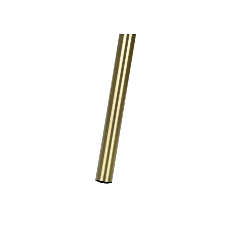 I 9736 - Luminaire, 63"H, Laiton, Abat-jour Ivoire / Crème, Contemporain - Simple Boutique