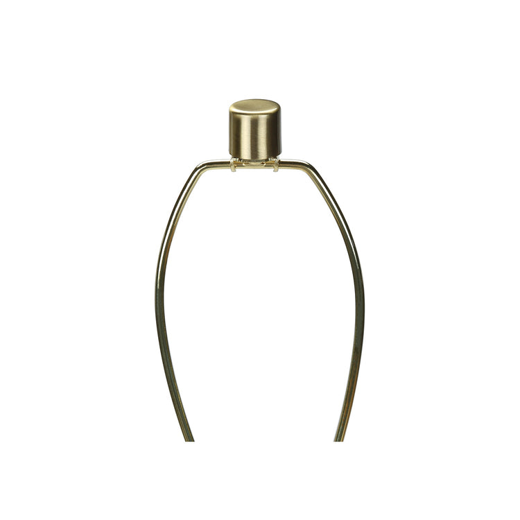 I 9736 - Luminaire, 63"H, Laiton, Abat-jour Ivoire / Crème, Contemporain - Simple Boutique
