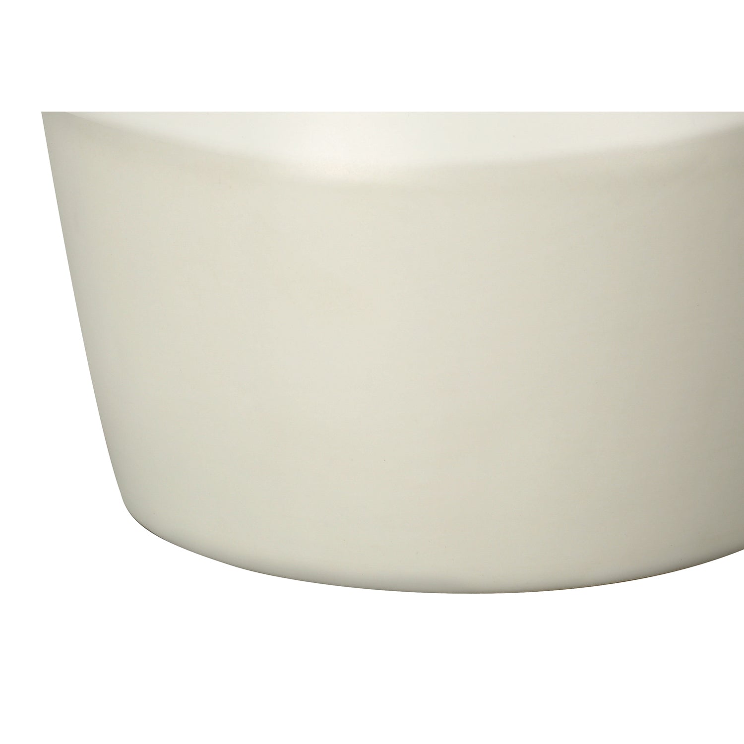 I 9740 - Luminaire, 17"H, Lampe De Table, Céramique Crème, Abat-jour Ivoire / Crème, Moderne - Simple Boutique
