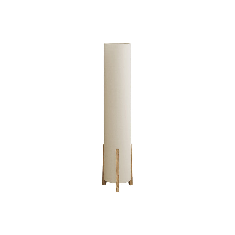 I 9755 - Luminaire, Lampadaire, 50" H, Abat-jour Ivoire / Crème, Contemporain - Simple Boutique