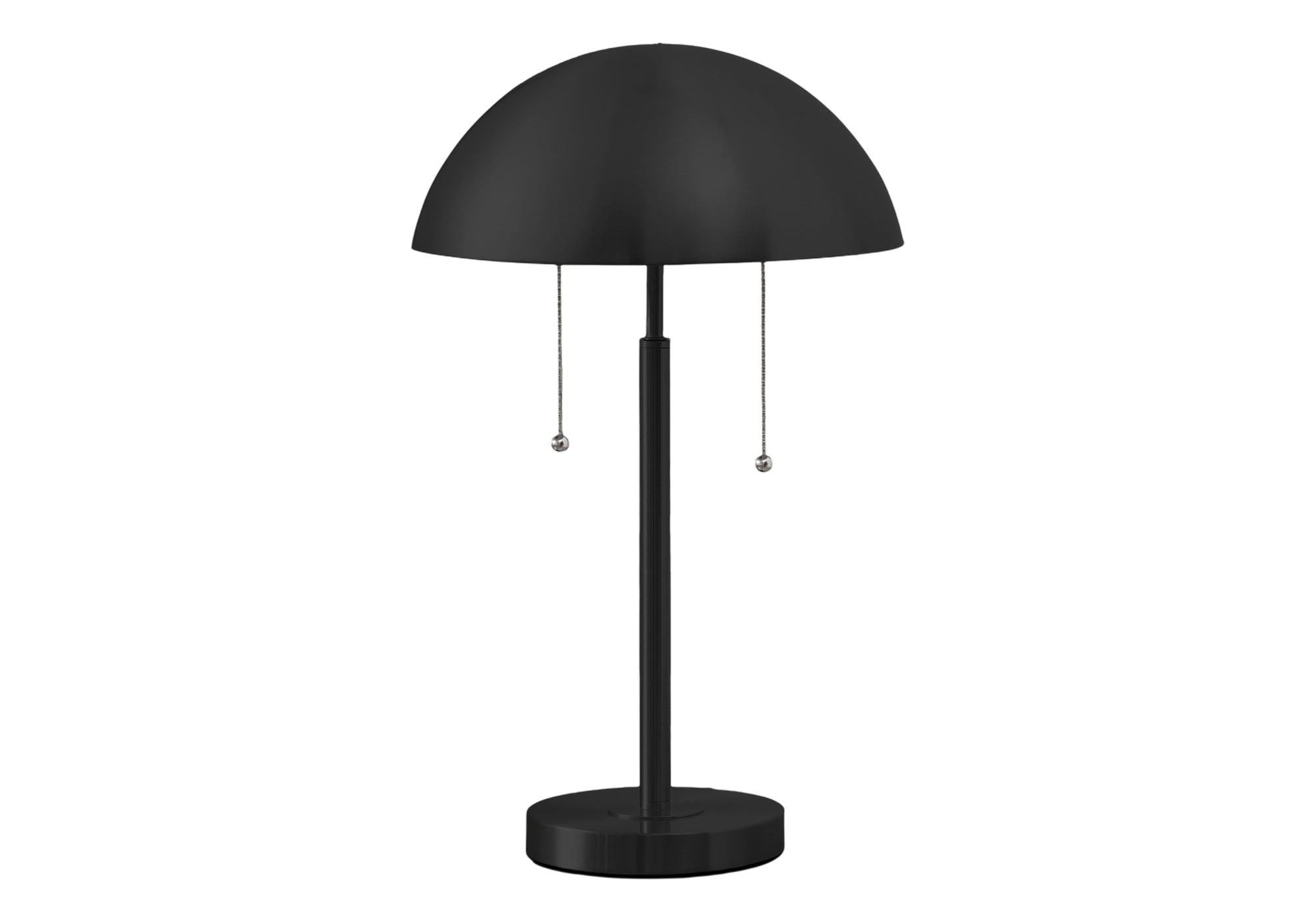 I 9953 - Luminaire, 20''H, Lampe De Table, Métal Noir, Contemporain - Simple Boutique