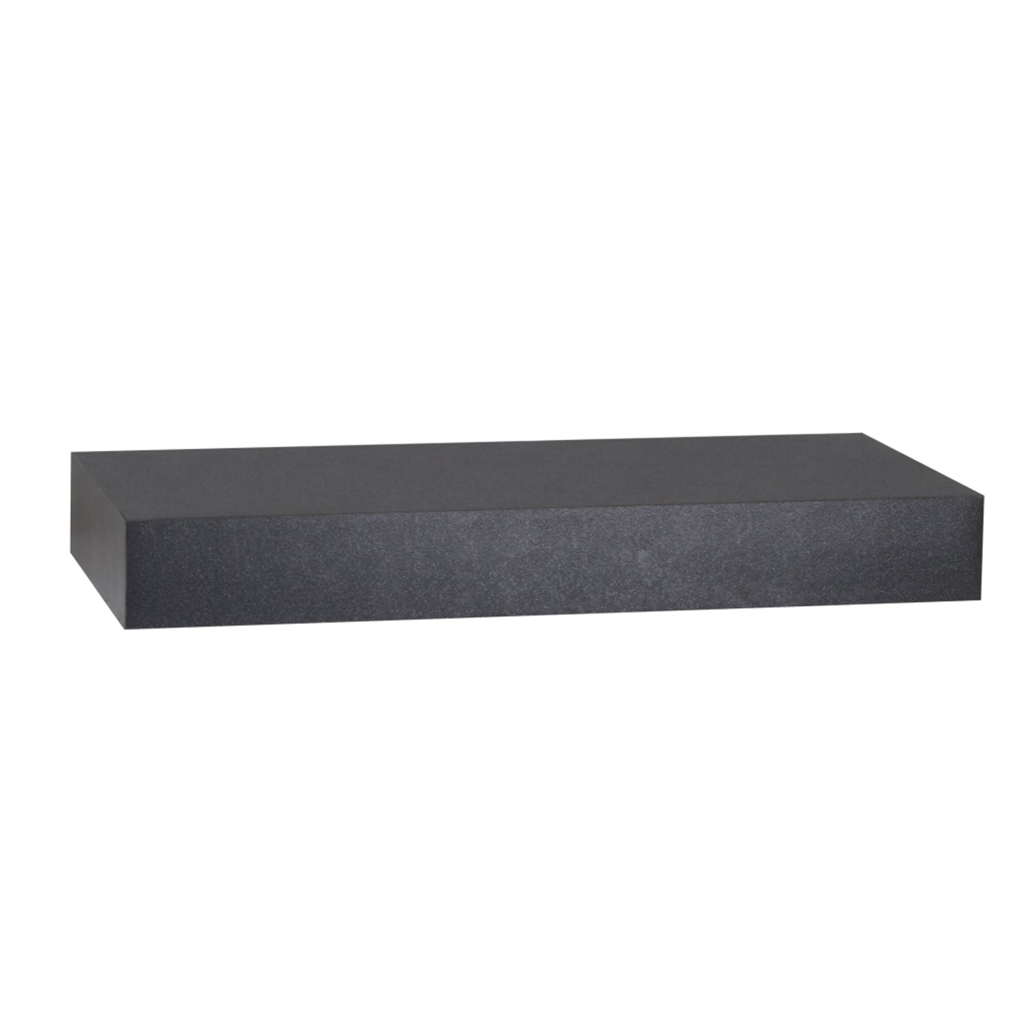 ITY International - Ensemble de 3 Mini Tablette Flottante Mural, 12" x 5.1" x 1.5", Noir - Simple Boutique