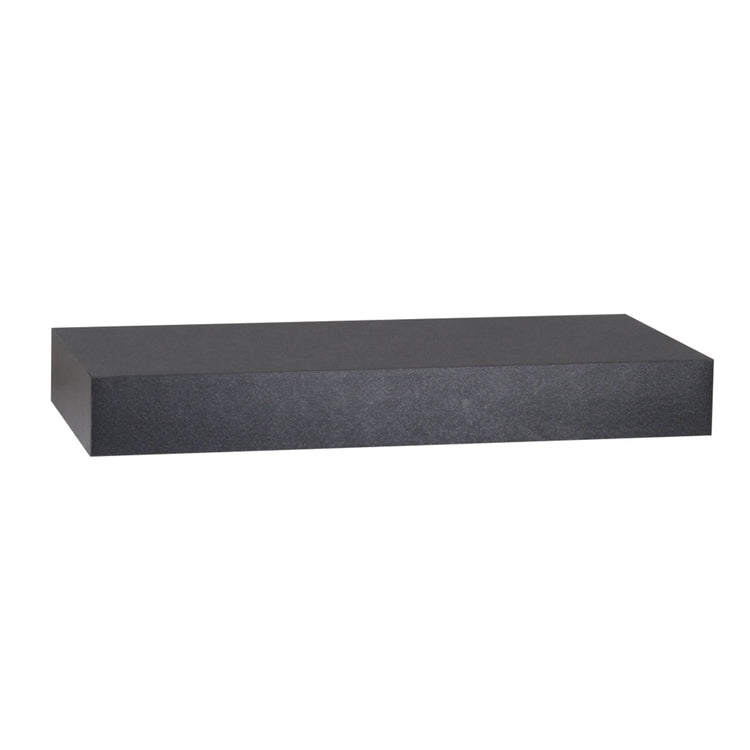 ITY International - Ensemble de 3 Mini Tablette Flottante Mural, 12" x 5.1" x 1.5", Noir - Simple Boutique