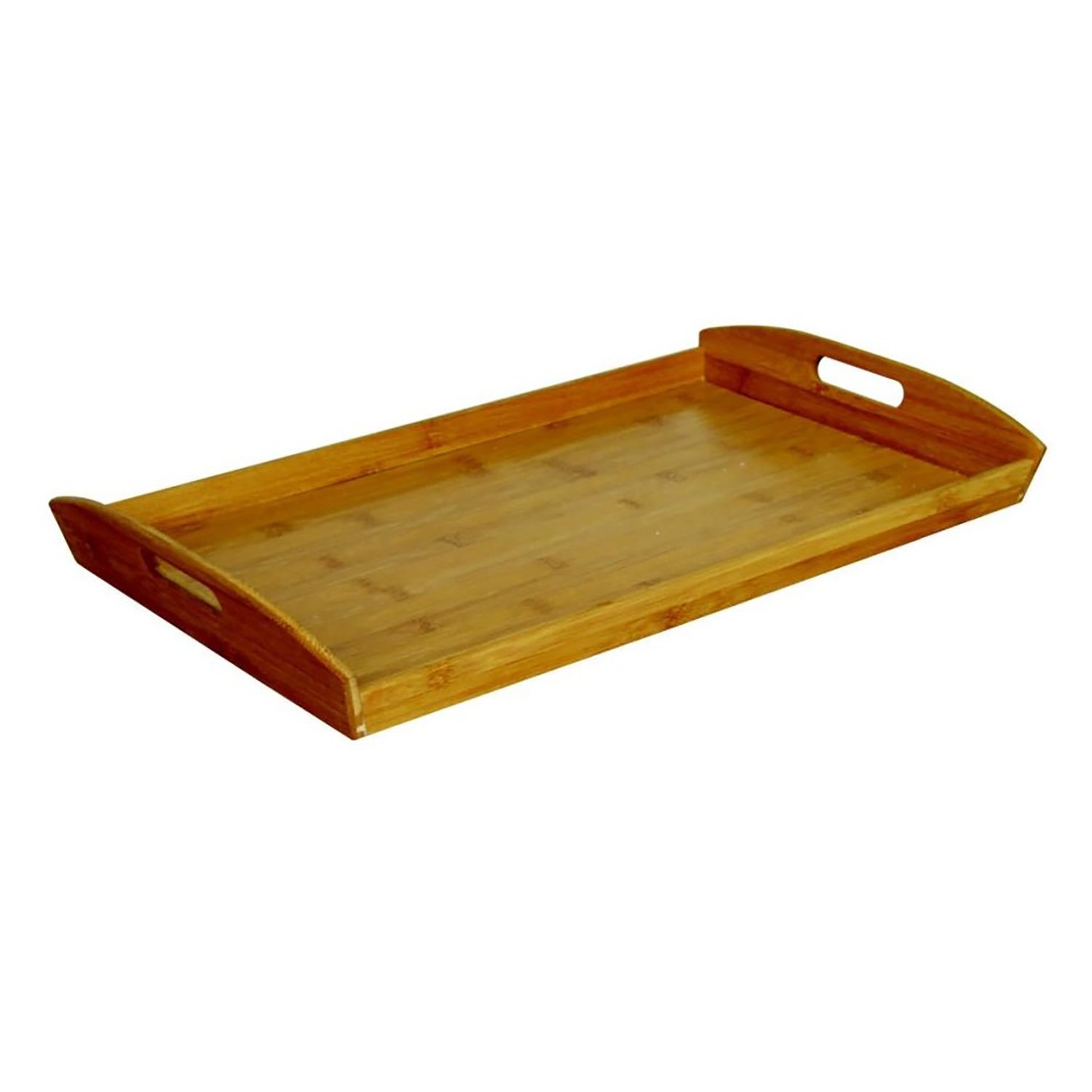 ITY International - Grand Plateau de Service en Bambou, 20" Largeur - Simple Boutique