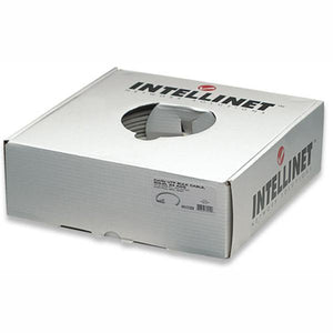 Intellinet Câble Réseau Cat5e UTP Toronné 350 MHz, CM, Gris, Bobine de 250 pieds - Simple Boutique