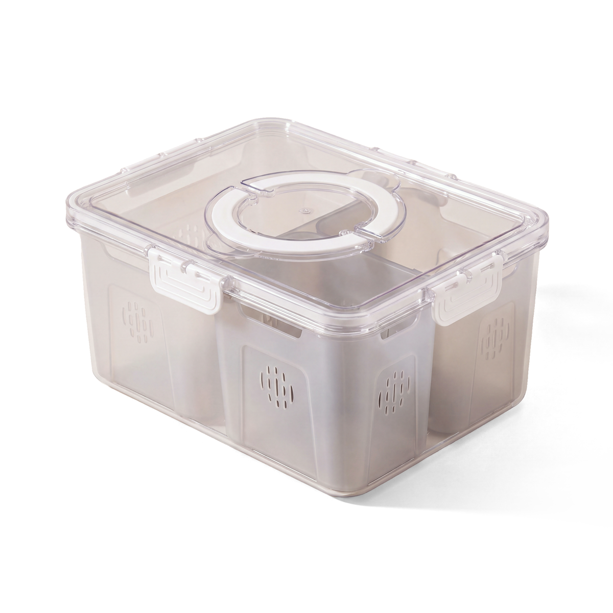 JS Gourmet Boîte à collations multifonction à 3 compartiments avec poignées - Simple Boutique