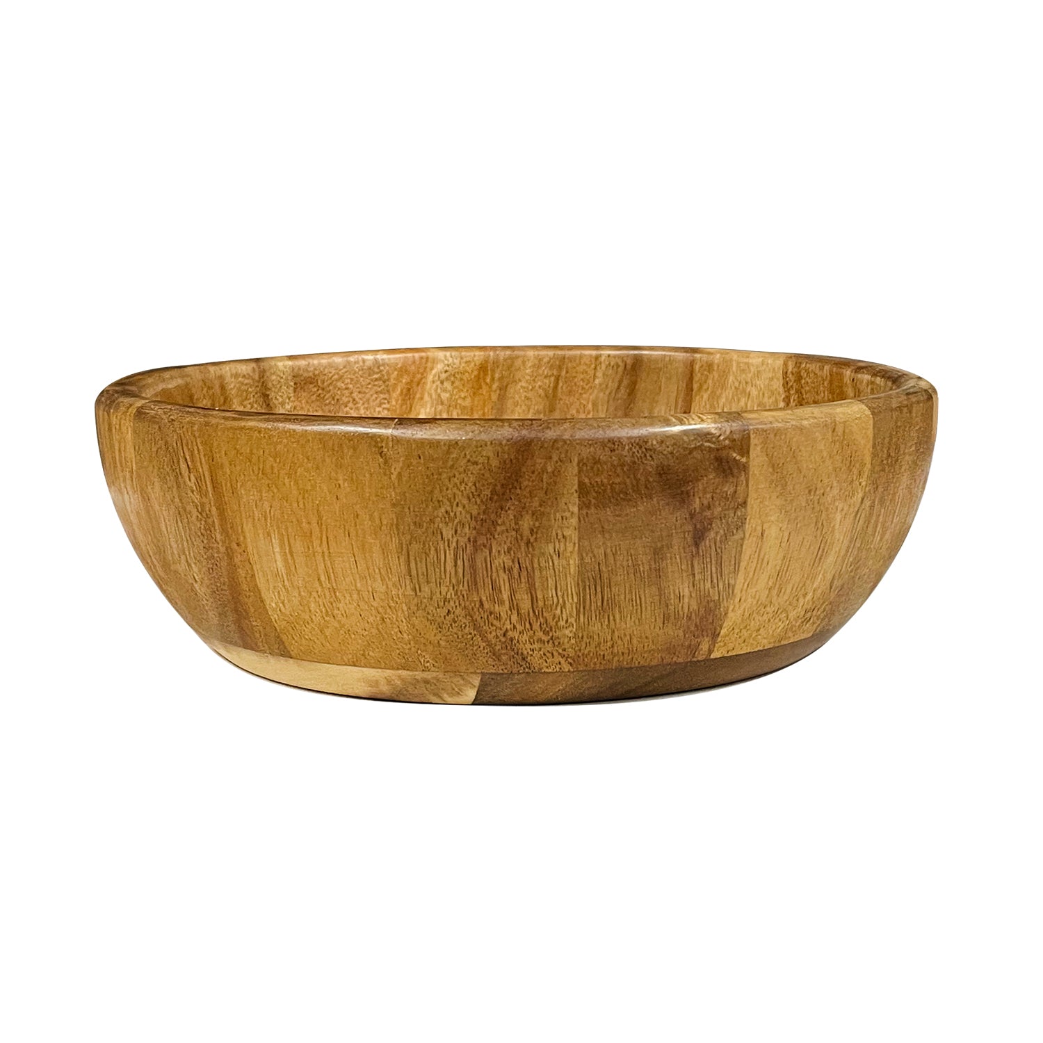 JS Gourmet - Bol à Salade en Bois d'acacia, 20cm x 20cm - Simple Boutique