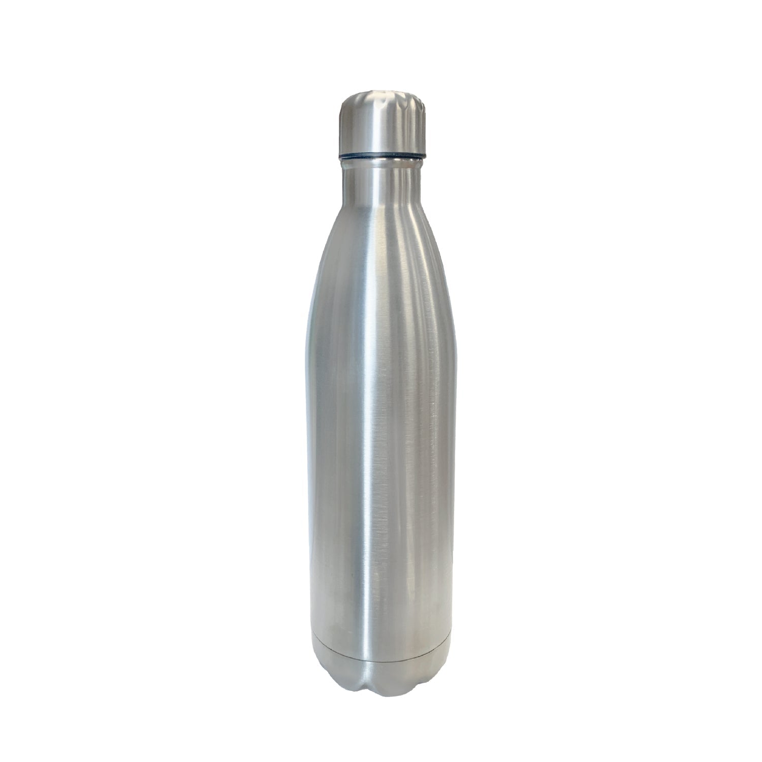 JS Gourmet - Bouteille en Acier Inoxydable à Double Paroi, Capacité de 750ml, Argenté - Simple Boutique