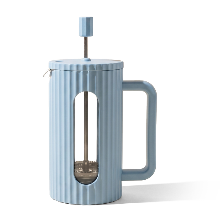 JS Gourmet Cafetière à piston - bleu, 1000 ml - Simple Boutique