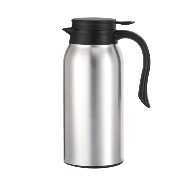 JS Gourmet - Carafe Isolée à Double Paroi, Capacité de 1200ml, Acier Inoxydable - Simple Boutique