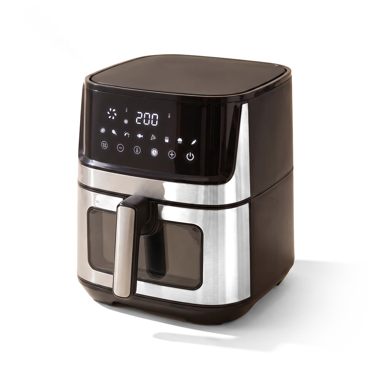 JS Gourmet Friteuse à air numérique programmable tactile de 7,5 L - Simple Boutique
