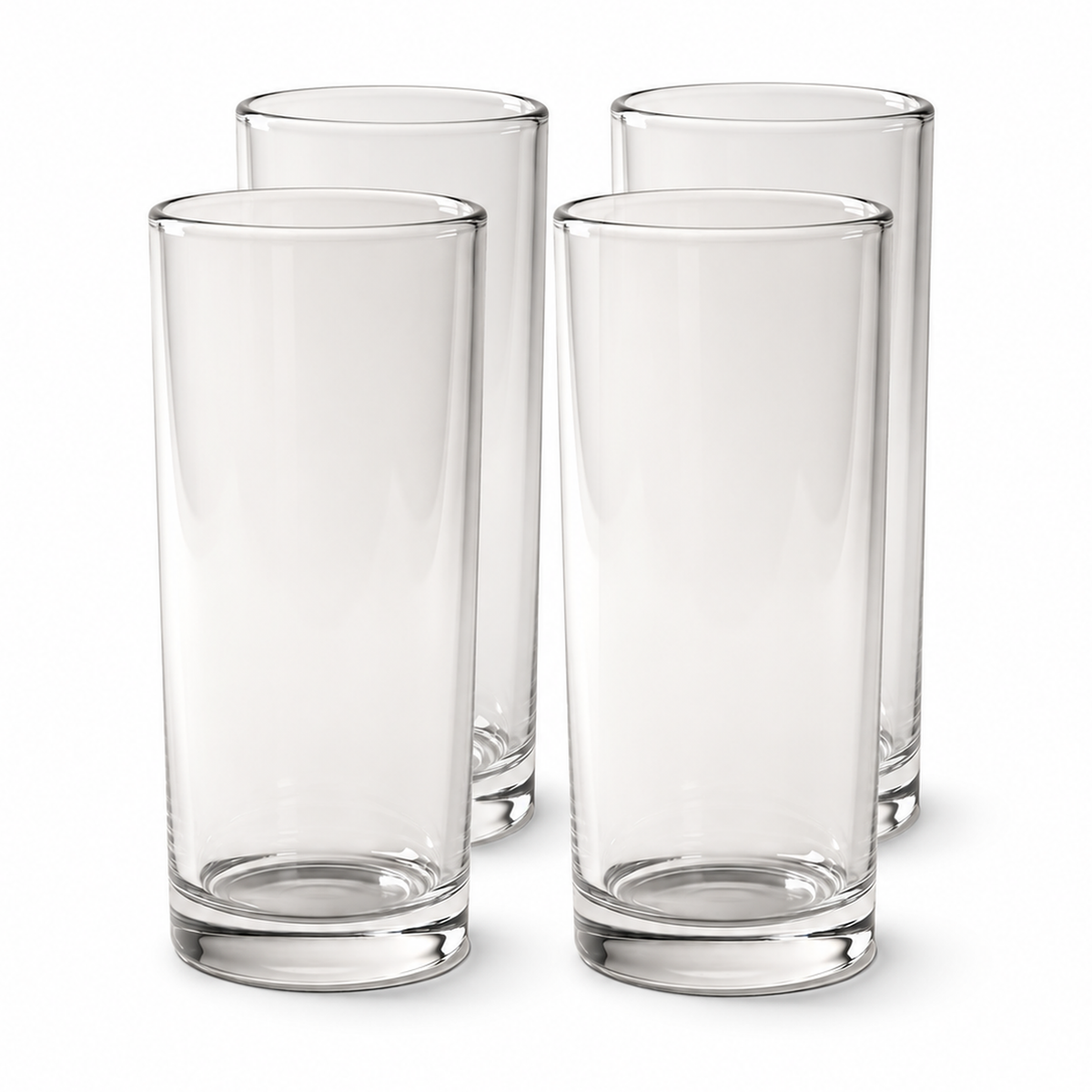 JS Gourmet Grands verres classiques Old Fashion 385 ml - Lot de 4 - Simple Boutique