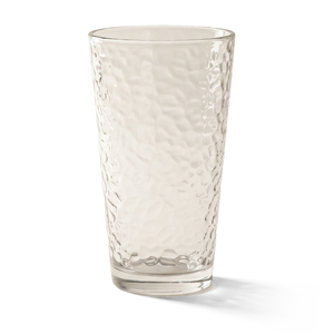 JS Gourmet Grands verres martelés, 470 ml - Lot de 4 - Simple Boutique