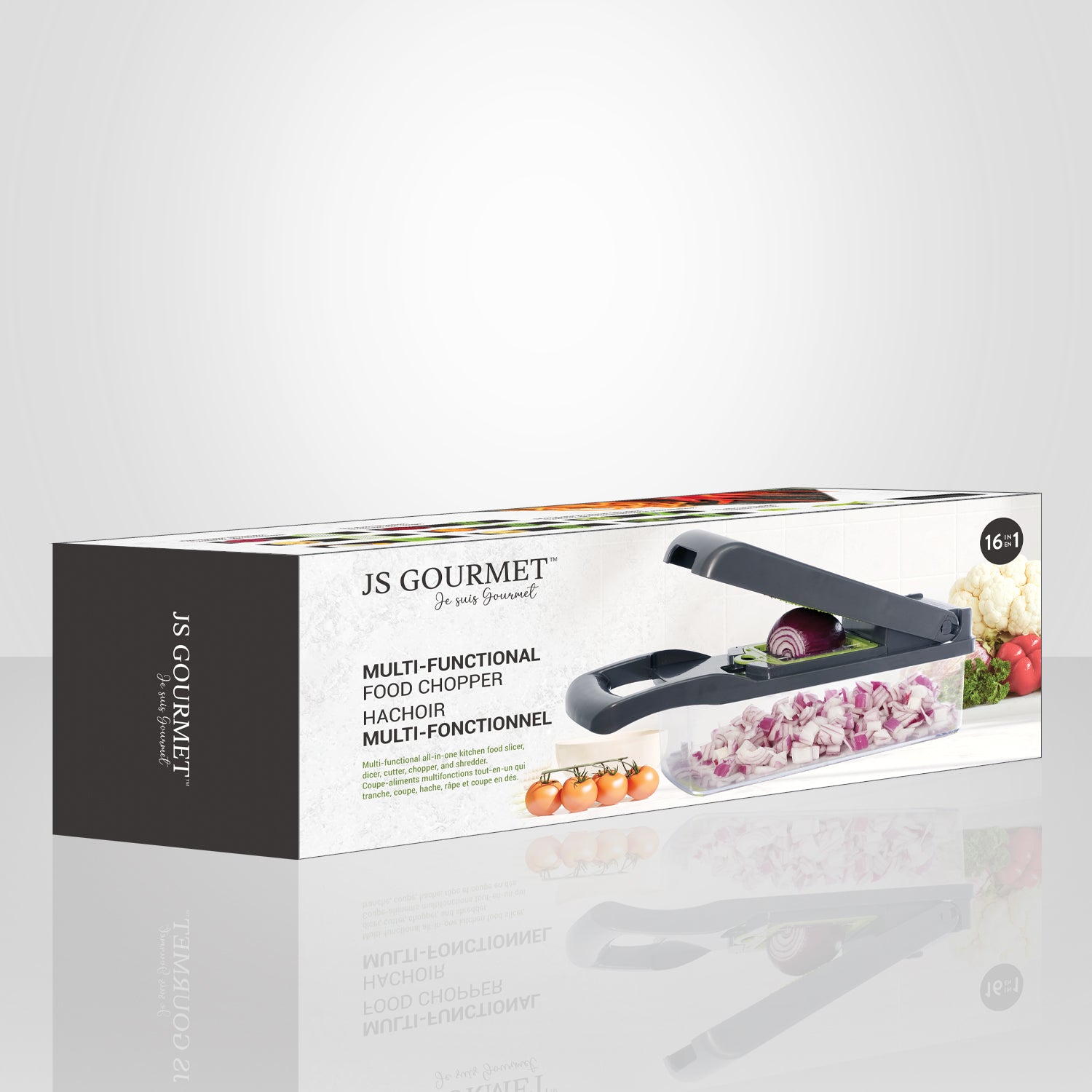 JS Gourmet - Hachoir Manuel Multi-Fonction 16 en 1, Vert - Simple Boutique