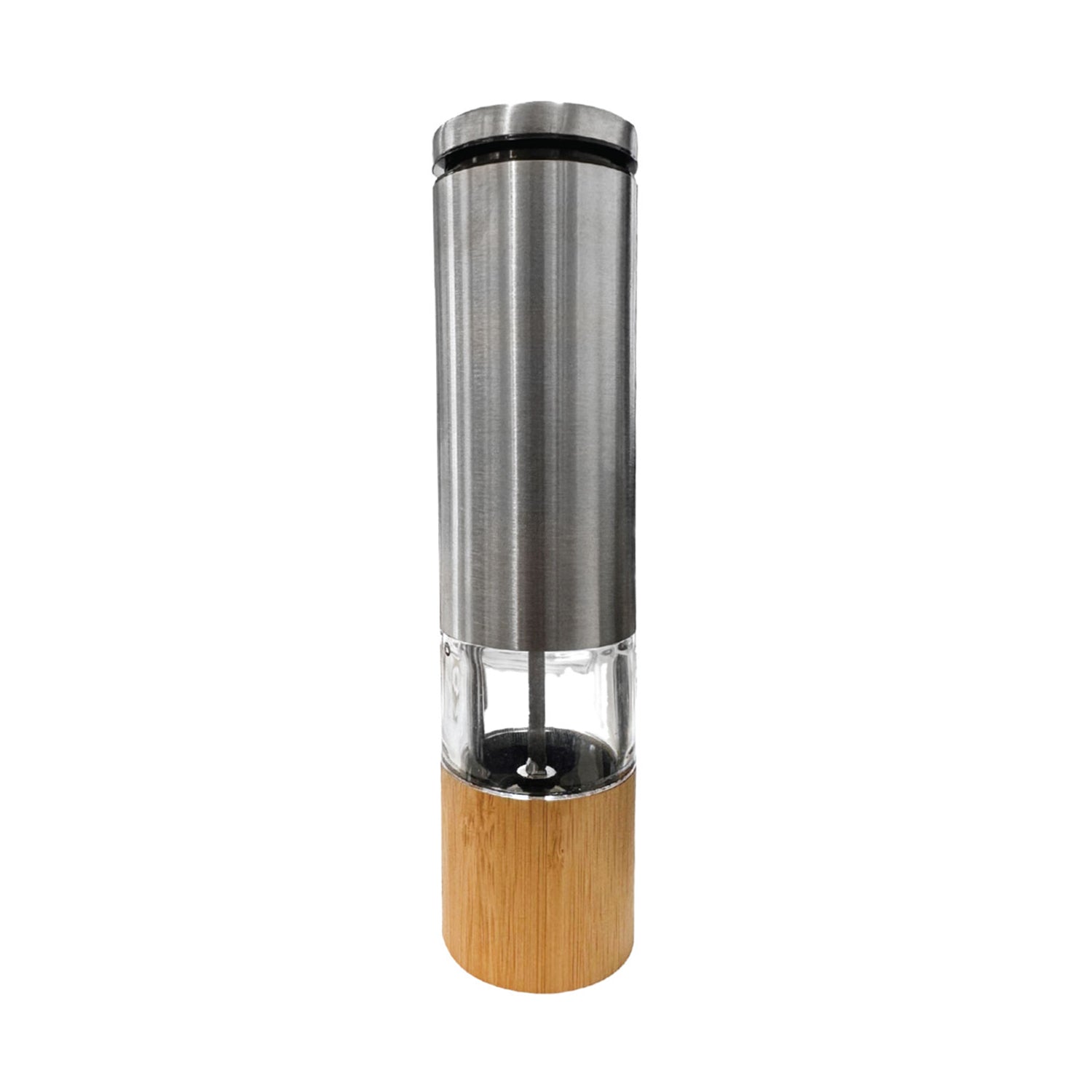 JS Gourmet - Moulin à Sel ou Poivre Électrique en Acier Inoxydable - Simple Boutique