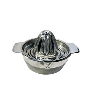 JS Gourmet - Presse-Agrumes avec Passoire et Bol en Acier Inoxydable - Simple Boutique