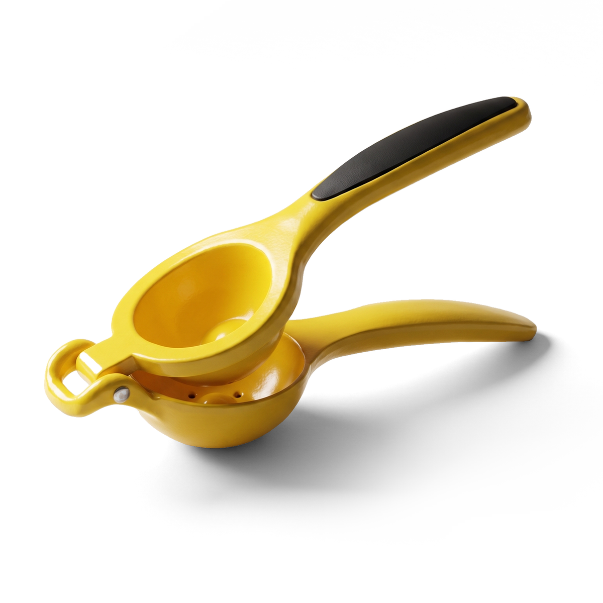 JS Gourmet Presse-agrumes en fonte d'aluminium robuste avec poignée ergonomique - Simple Boutique