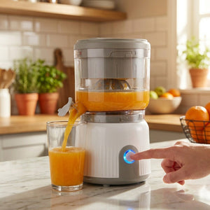 JS Gourmet Presse-fruits sans fil rechargeable par USB, 500 ml - Simple Boutique