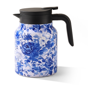 JS Gourmet Thermos à thé vintage à motif floral 1,5 L - Simple Boutique