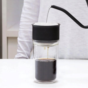 JS Gourmet Verres à double paroi à bord unique, Lot de 2 - 350 ml - Simple Boutique