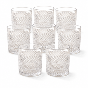 Verres bas à coupe Wexford — lot de 8