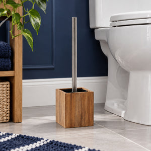 JS Maison Brosse WC en bois d'acacia - Simple Boutique