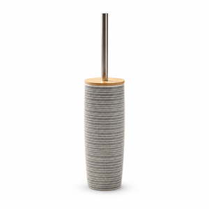 JS Maison Brosse de toilettes Dolomite Gris et Blanc - Simple Boutique