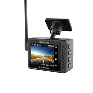 JVC - Caméra pour Tableau de Bord/DashCam, Écran LCD 2", GPS Intégré, Liaison Sans Fil, Noir - Simple Boutique