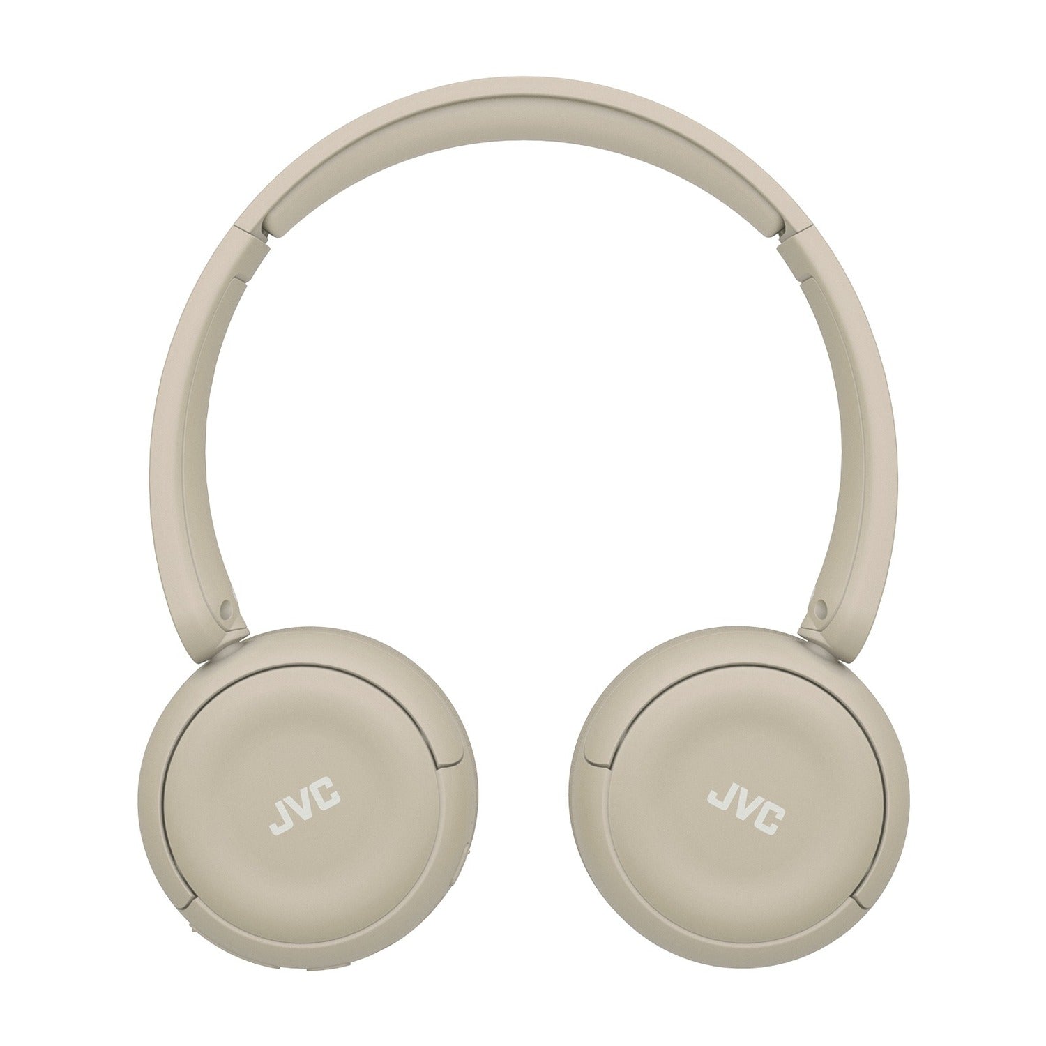JVC - Casque d'écoute Sans-Fil Bluetooth 5.4, Autonomie de 50 Heures, Pliable avec Microphone Intégré, Beige - Simple Boutique
