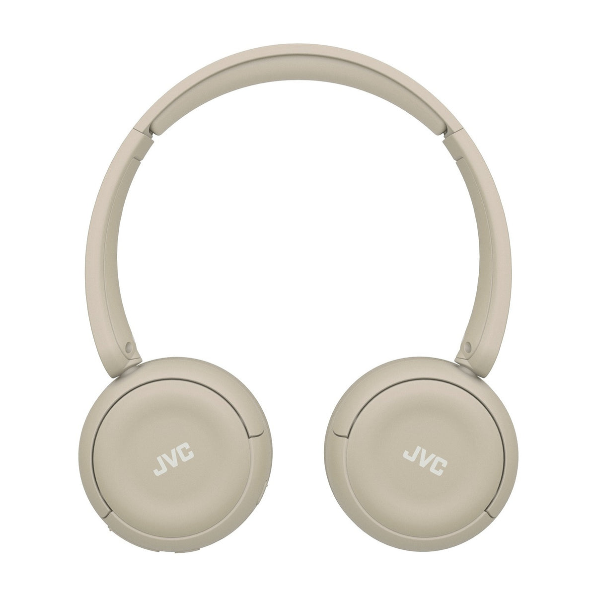 JVC - Casque d'écoute Sans-Fil Bluetooth 5.4, Autonomie de 50 Heures, Pliable avec Microphone Intégré, Beige - Simple Boutique