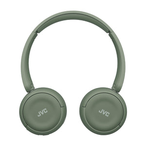 JVC - Casque d'écoute Sans-Fil Bluetooth 5.4, Autonomie de 50 Heures, Pliable avec Microphone Intégré, Kaki - Simple Boutique