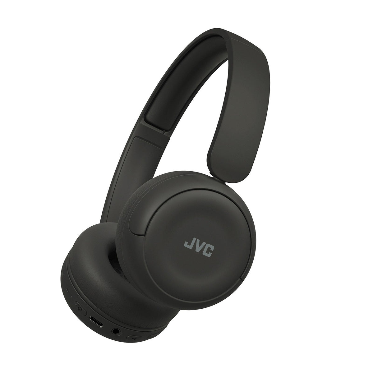 JVC - Casque d'écoute Sans-Fil Bluetooth 5.4, Autonomie de 50 Heures, Pliable avec Microphone Intégré, Noir - Simple Boutique