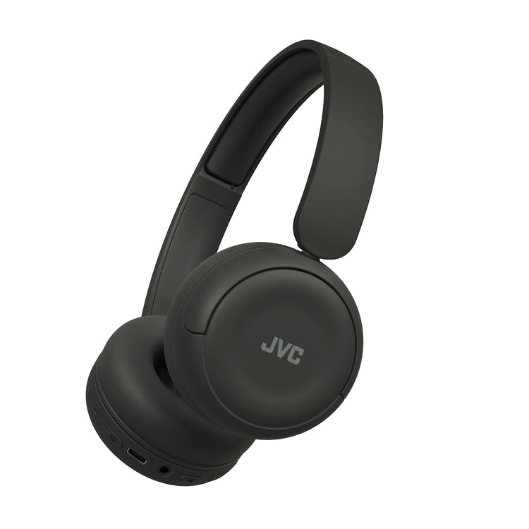 JVC - Casque d'écoute Sans-Fil Bluetooth 5.4, Autonomie de 50 Heures, Pliable avec Microphone Intégré, Noir - Simple Boutique